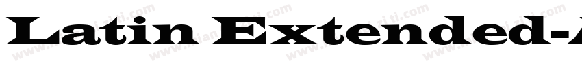 Latin Extended-A字体转换